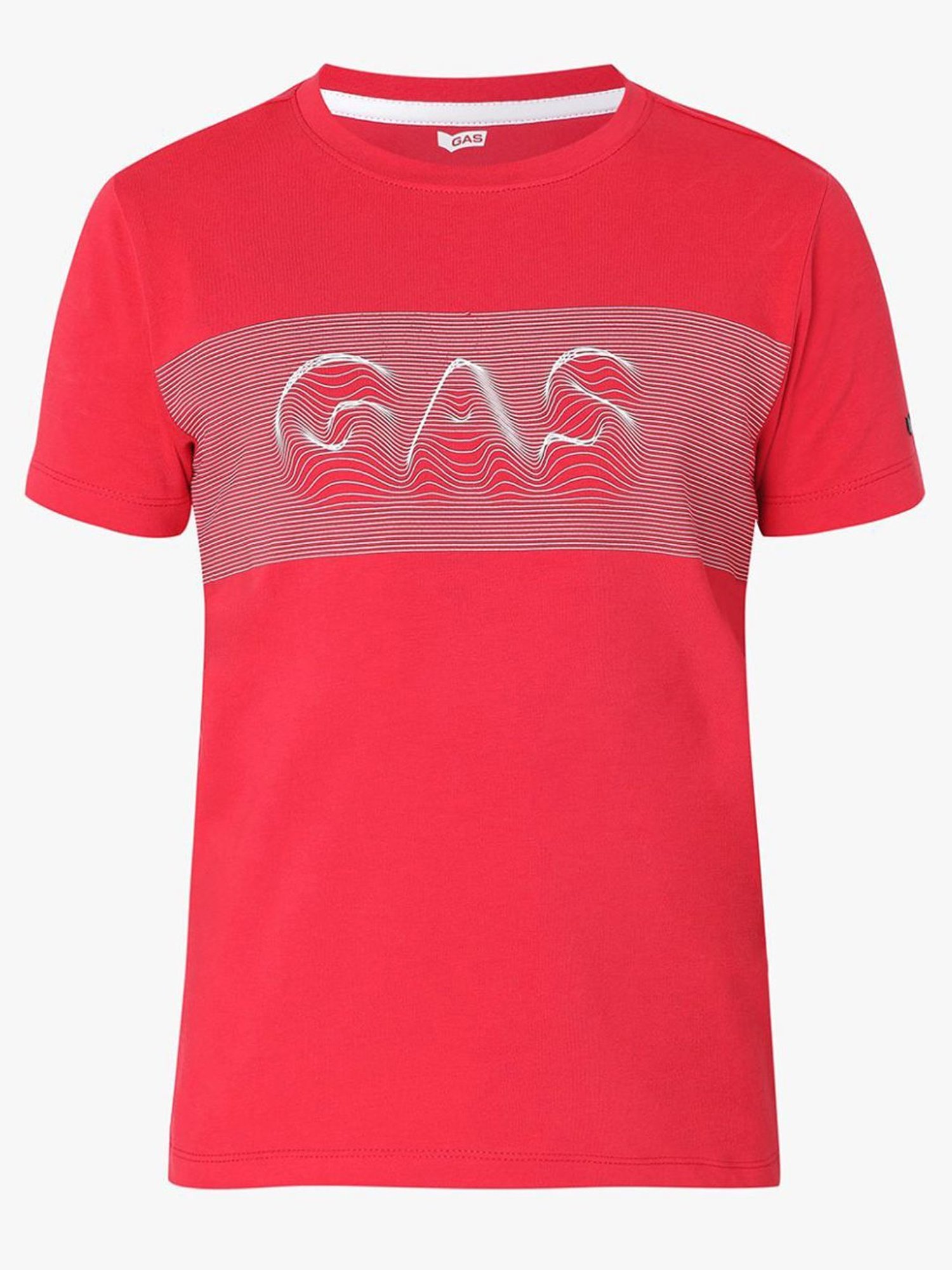 Gas Boys Red Printed T-Shirt