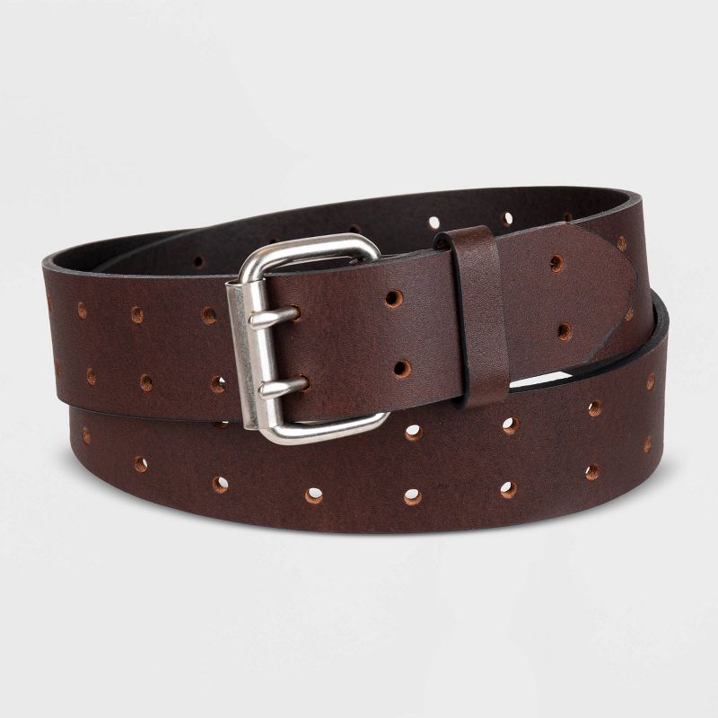 Dickies Men's Roller Buckle Belt - Brown 34
