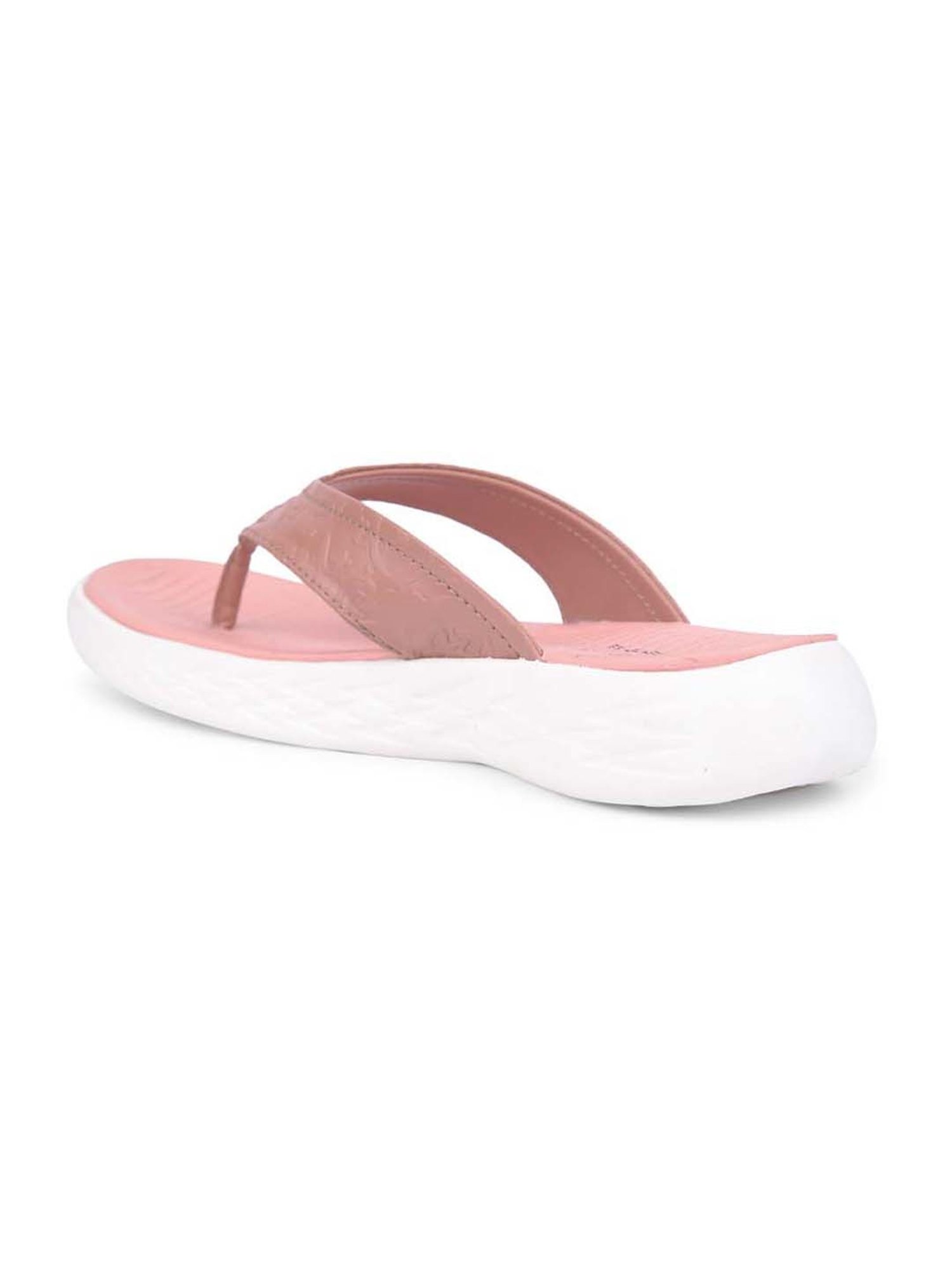 Healers by Liberty Women's Peach Thong Wedges