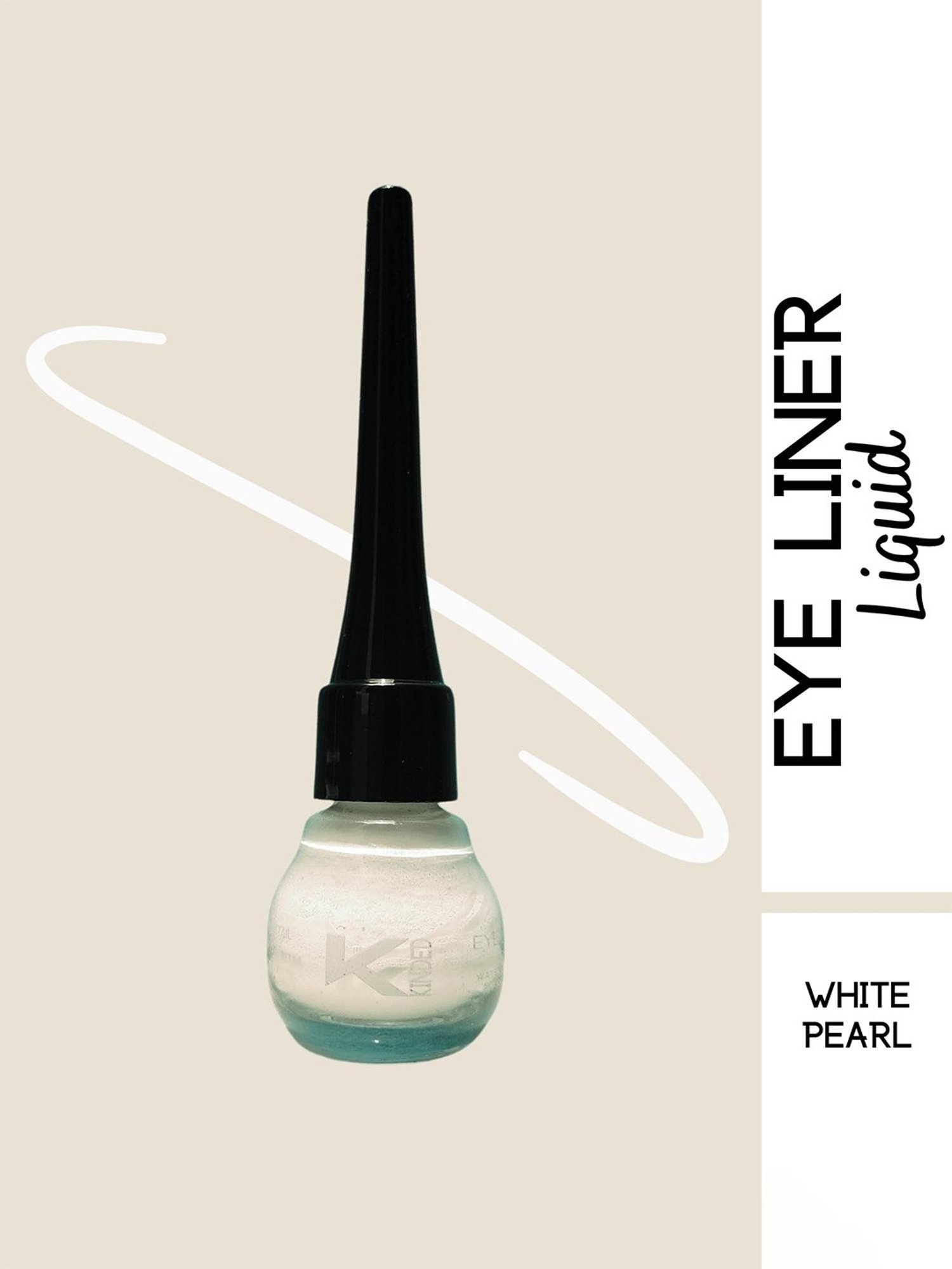 KINDED Eye Liner Liquid White Pearl - 5 ml