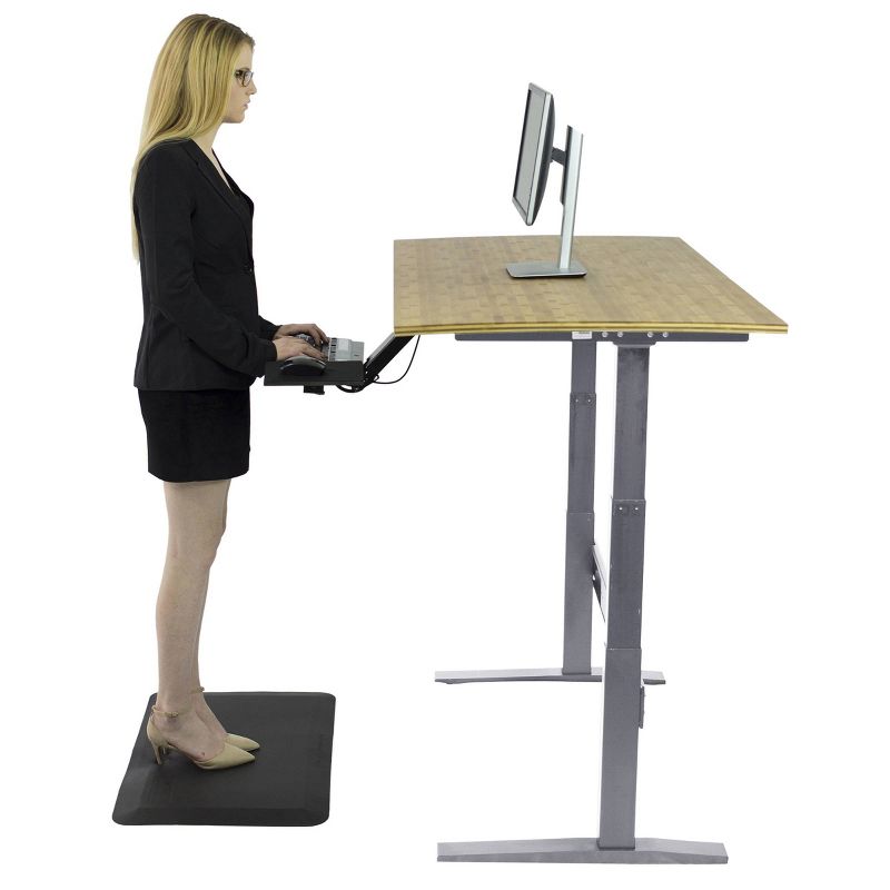 20"x34" Cushioned Standing Mat Black - Uncaged Ergonomics