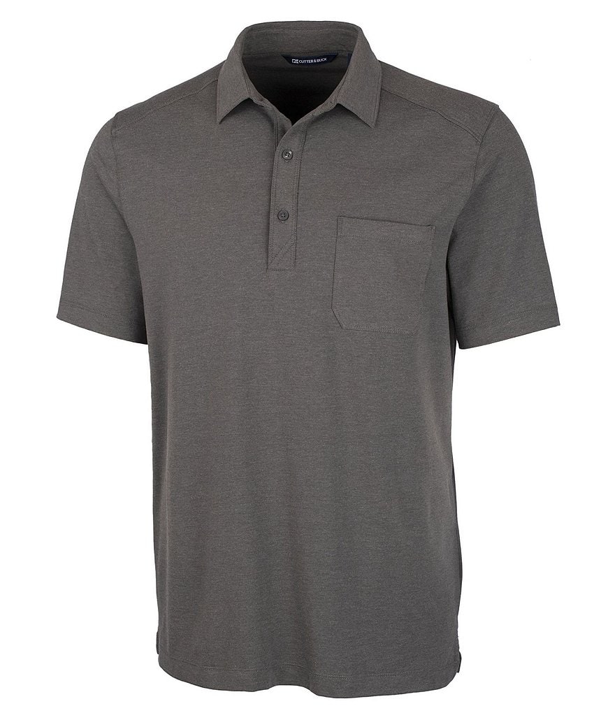 Cutter & Buck Advantage Short-Sleeve Tri-Blend Jersey Polo Shirt