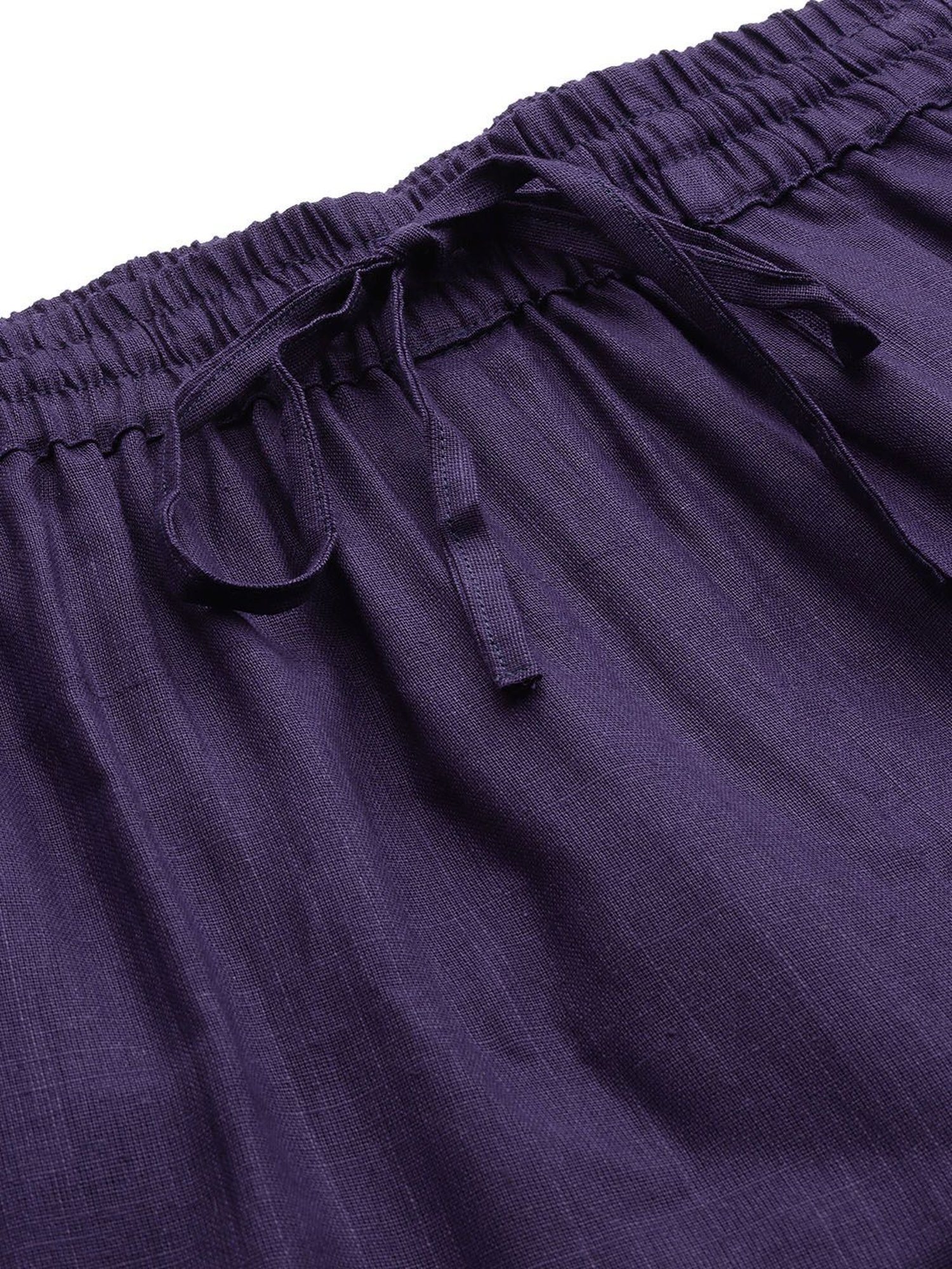 Prakrti Blue Shirt Collar Top Shorts Set