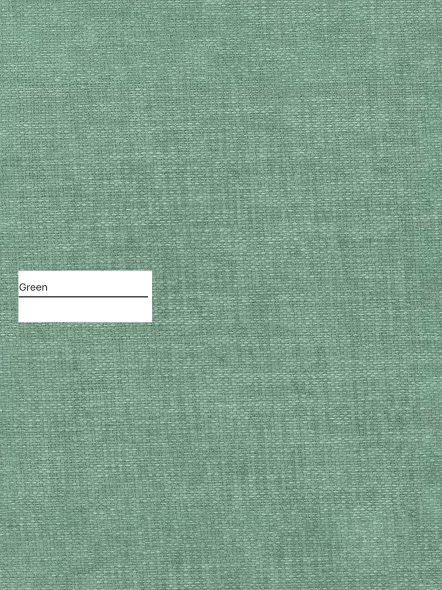 Trevi Duke Green Fabric & Neem Wood 6 Seater RHS Sectional Sofa