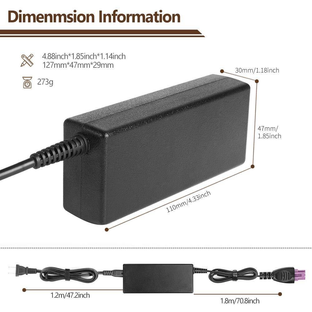 TAIFU 32V 1560mA AC Adapter for 0957-2230 0957-2105 0957-2271 HP Officejet 6000 4500 6500A 7500 7500A 6500 PLUS E-ALL-IN-ONE Deskjet 6800, HP PhotoSmart 8450, HP B210, C309 a, g, C310, C2780 Printer