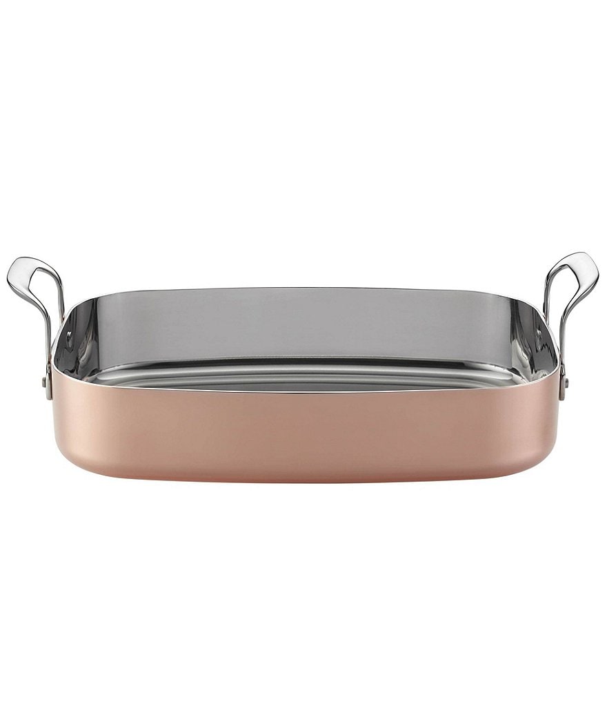 Scanpan Maitre D' Copper 5.8-Quart Roasting Pan