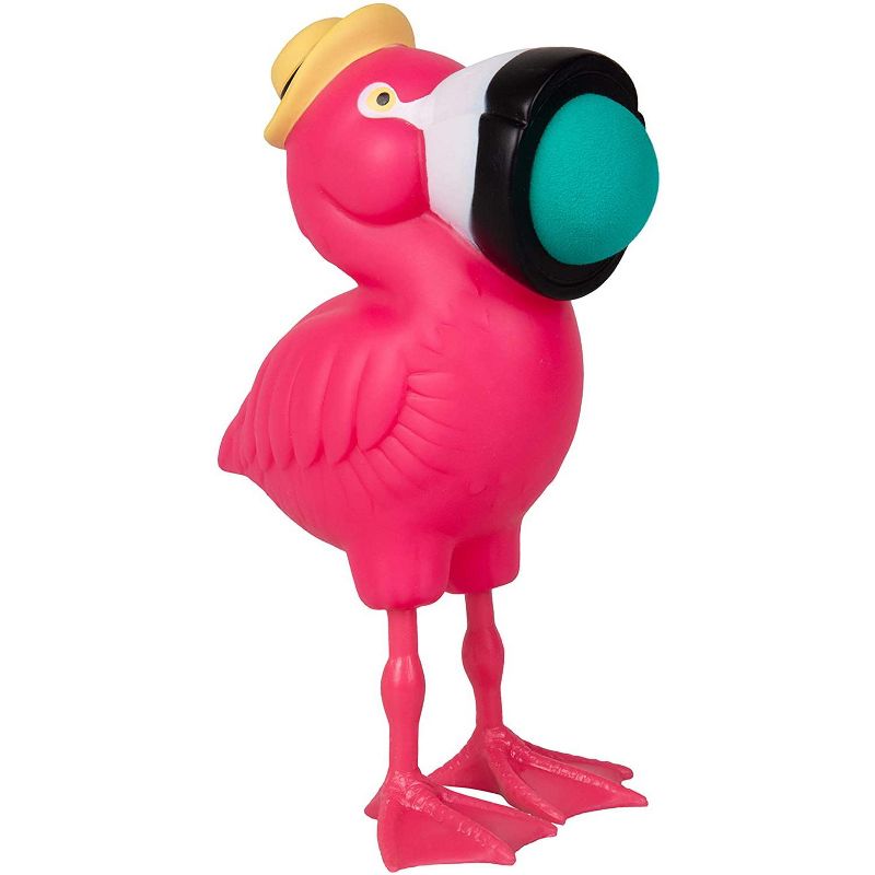 Hog Wild Flamingo Popper Toy, Shoots Foam Balls!
