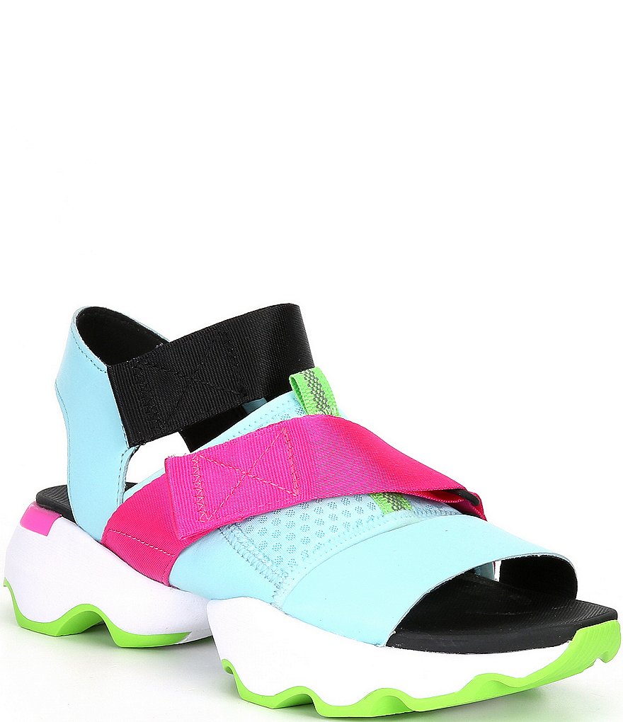 Sorel Kinetic Impact Multi Band Wedge Sandals