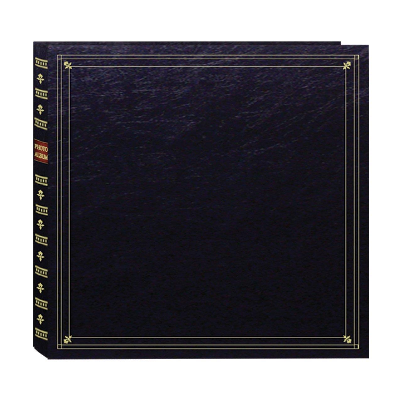 Pioneer Photo Albums 300-Pocket Post Bound Leatherette Cover Photo Album, 3.5 x 5.25 Inch Prints, Black