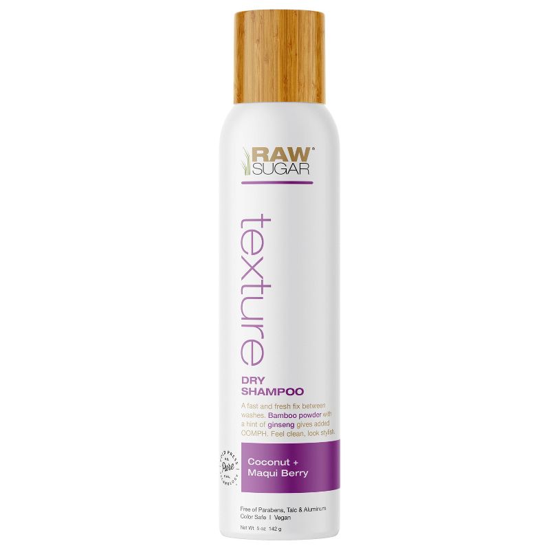 Raw Sugar Texture Dry Shampoo Coconut + Maqui Berry - 5oz