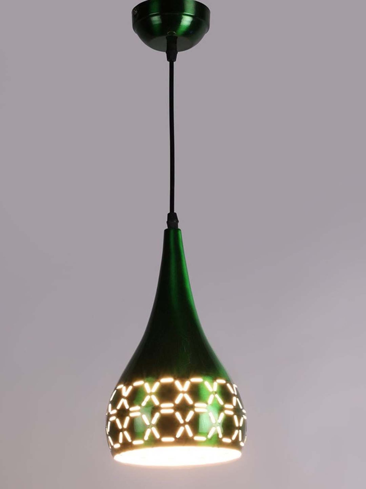 DecorativeRay Green Hanging Light - Set of 1