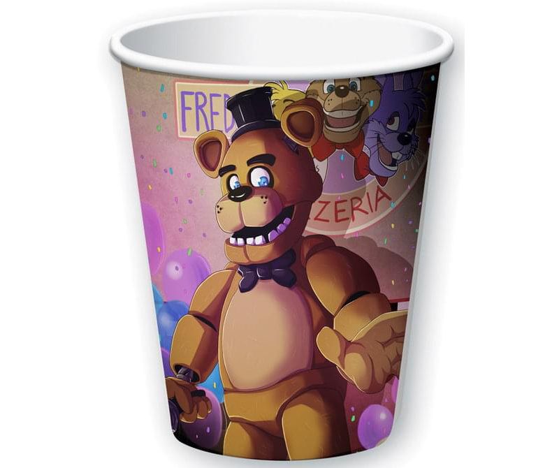 Forum Novelties Five Nights At Freddy's 8ct 9oz Paper Cups