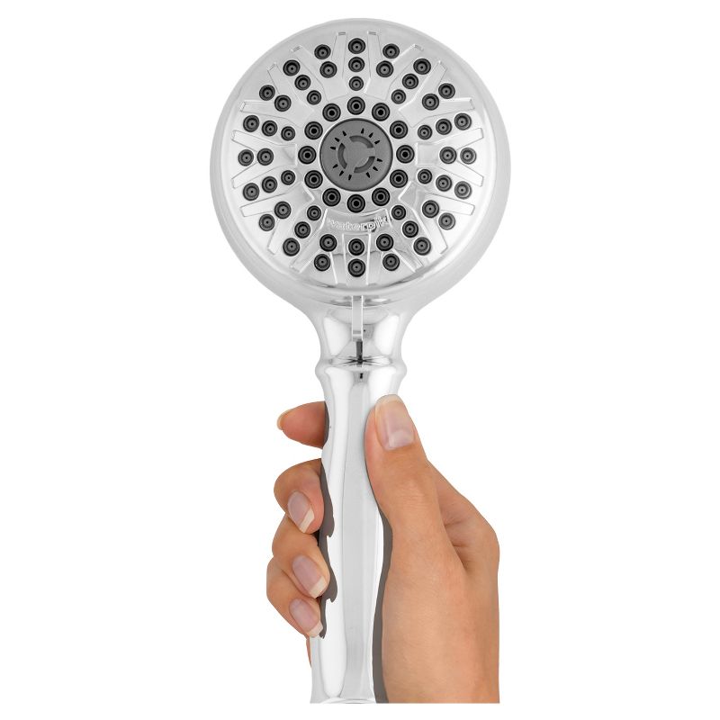 PowerSpray Combination Shower Head 8+1 dual-mode Chrome - Waterpik