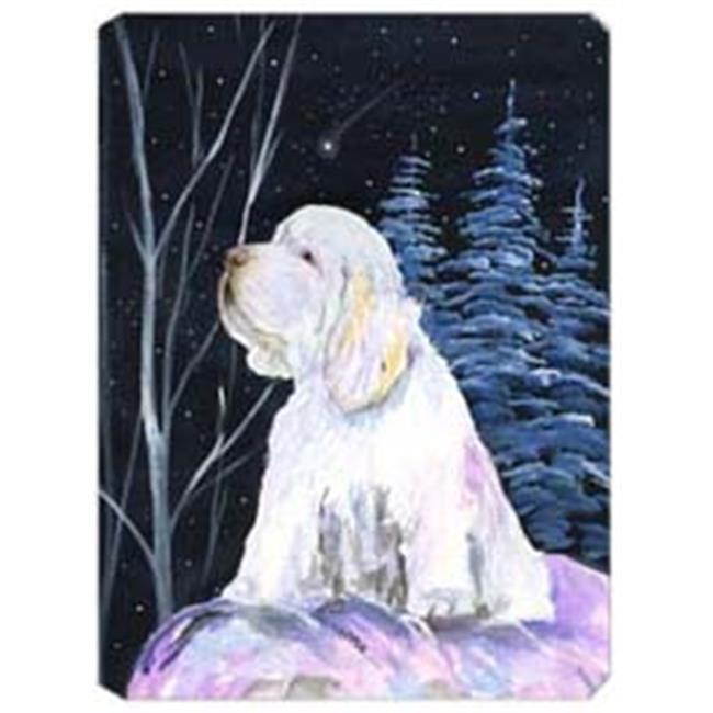 Clumber Spaniel Mouse Pad / Hot Pad / Trivet
