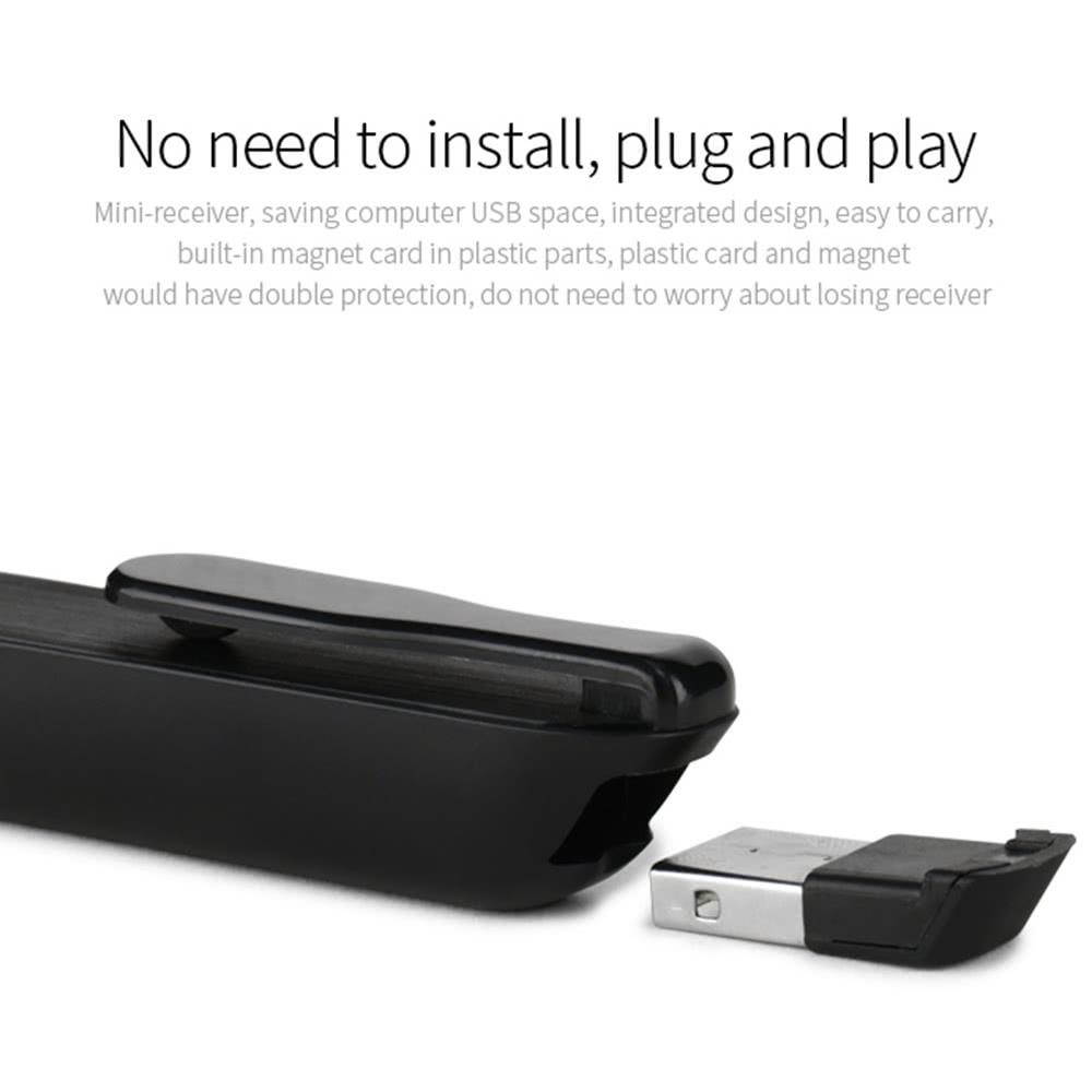 2.4GHz Wireless Air Mouse Flip Pen Laser Pointer 6 Gxes Gyroscope Presenter for PPT Presentation