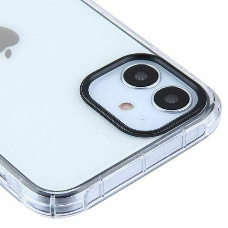For  iPhone 12 Mini 5.4 in Clear Corner Guard Skin Case Cover