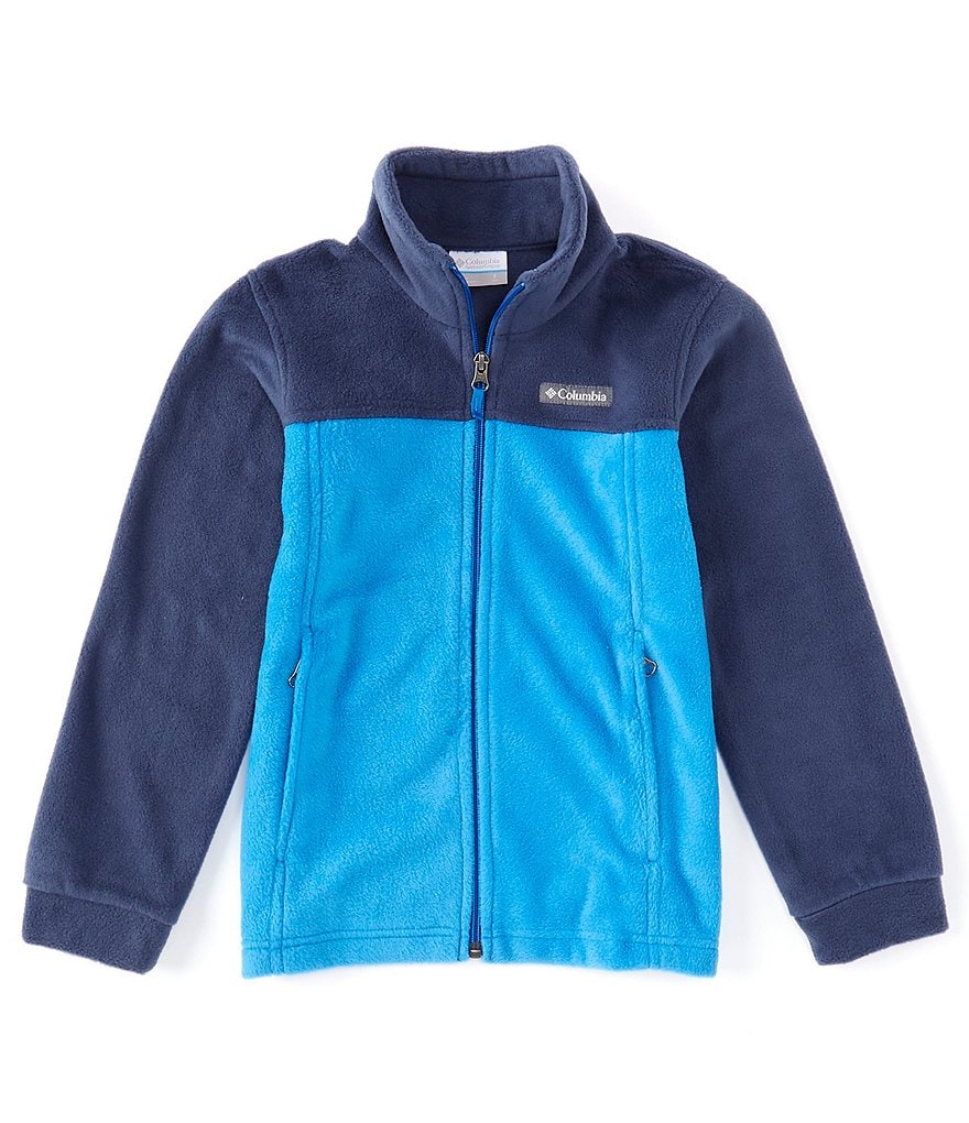 First Wave Big Boys 8-20 Brown Pleather Moto Jacket