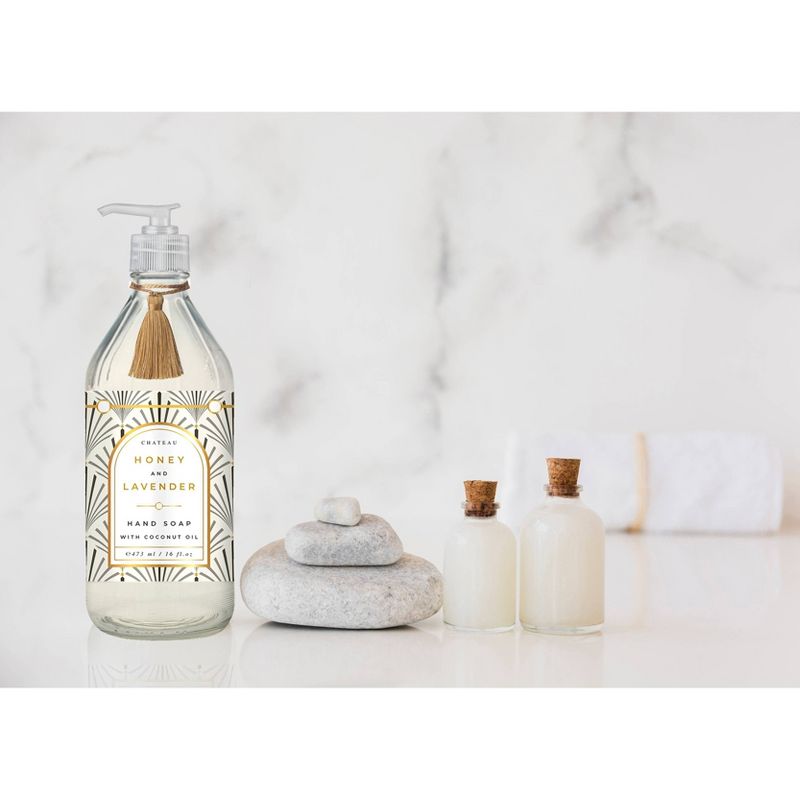 Chateau Hand Soap Honey and Lavender - 16 fl oz