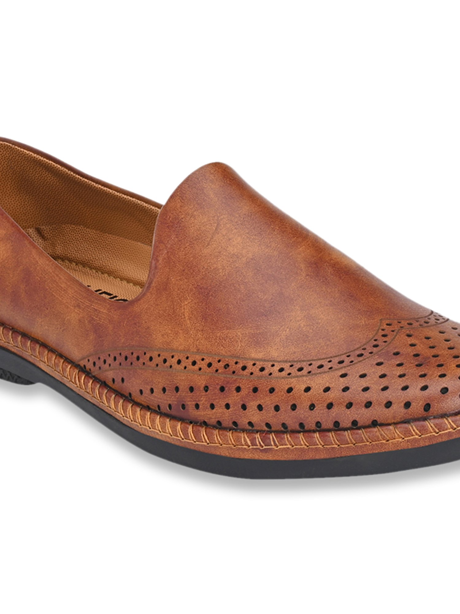Prolific Men's Tan Casual Slip-Ons