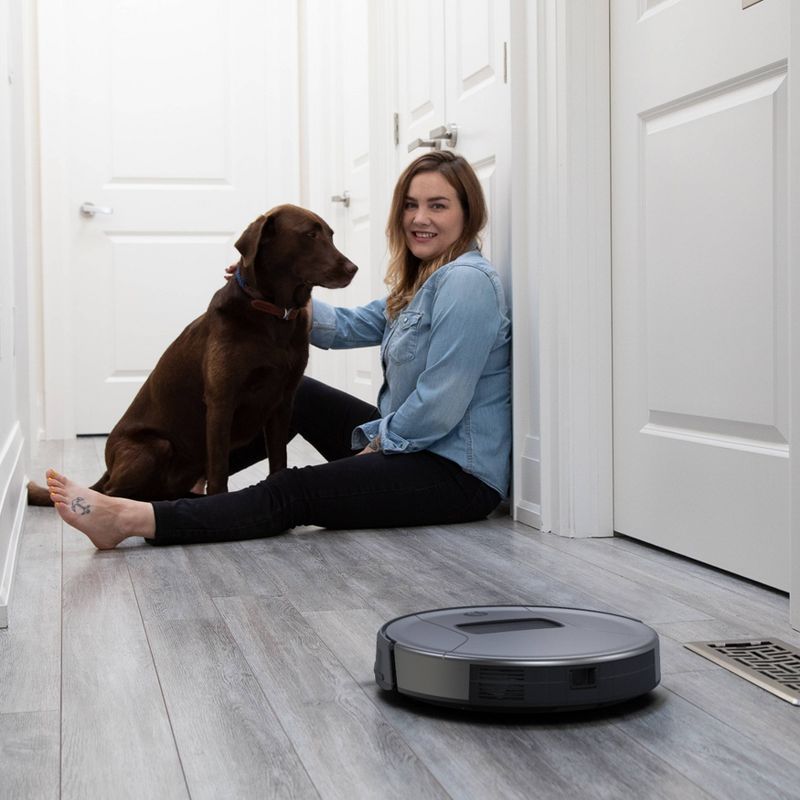 iRobot Roomba 960 Wi-Fi Connected Robot Vacuum with Multi-Surface Rubber Brushes and Voice Control, Black (Certified Refurbished)