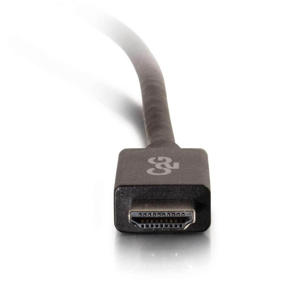 C2G 54326 DisplayPort to HDMI Adapter Cable M/M, TAA Compliant, Black (6 Feet, 1.82 Meters)