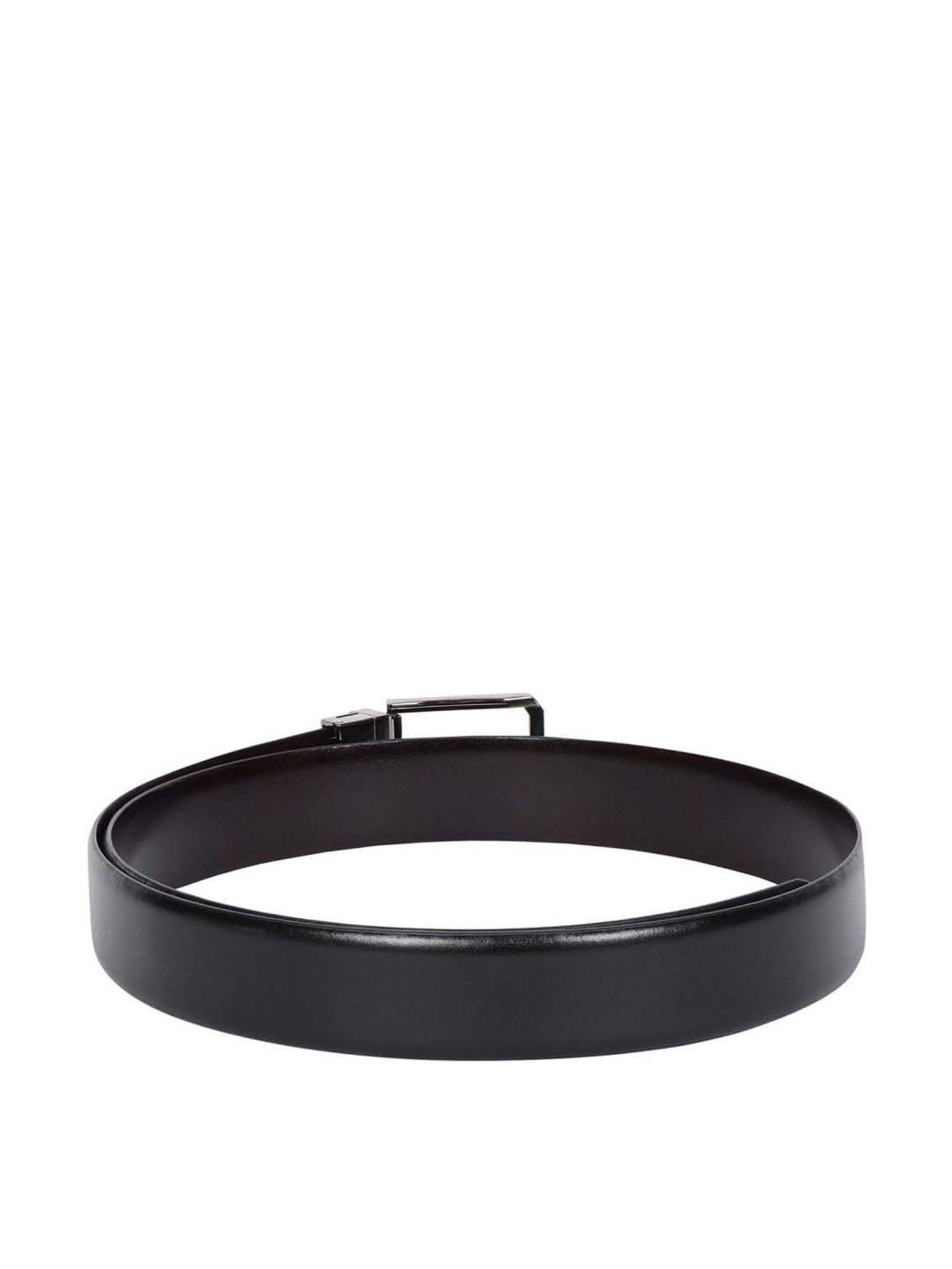 Bagatt Parma Black & Brown Leather Reversible Belt for Men