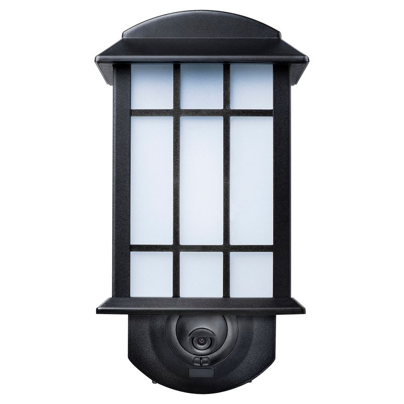 Craftsman Smart Security LED Outdoor Wall Light Black - Maximus