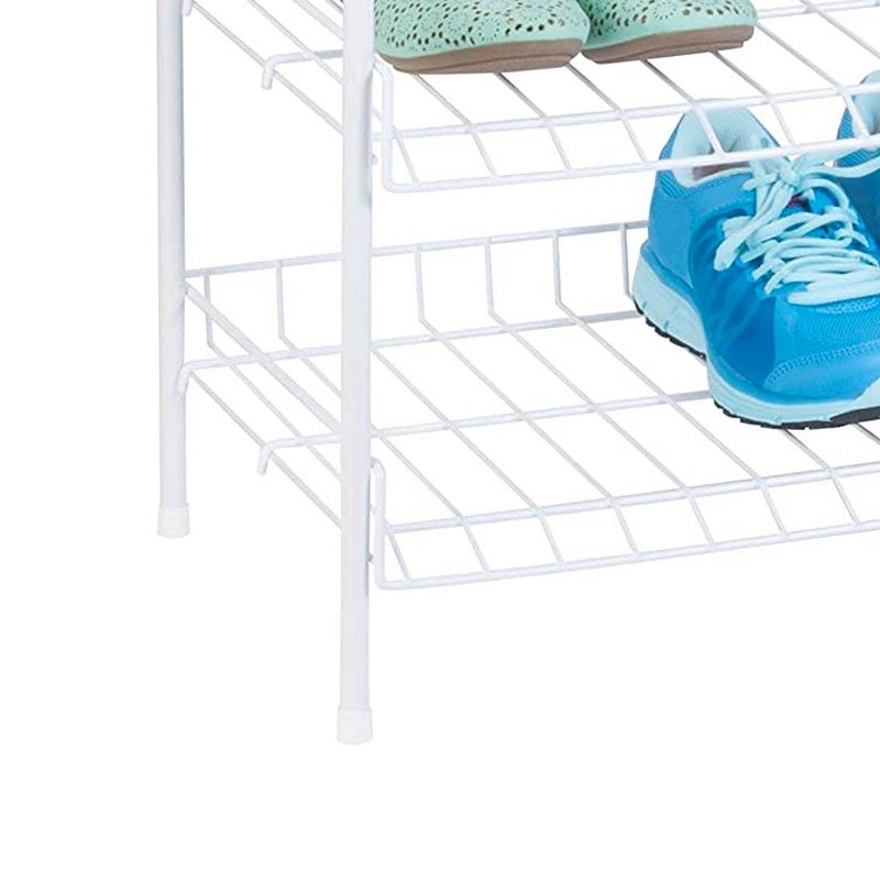 Honey-Can-Do 4 Tier Wire Shelf White