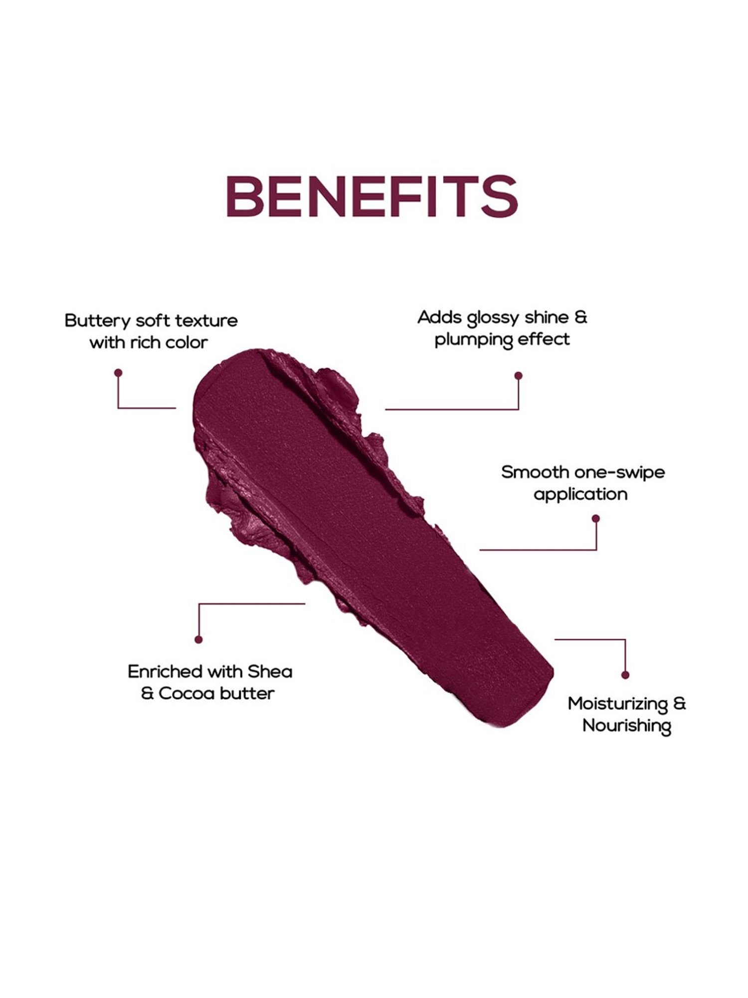 RENEE Crush Lipstick Carino - 4 gm