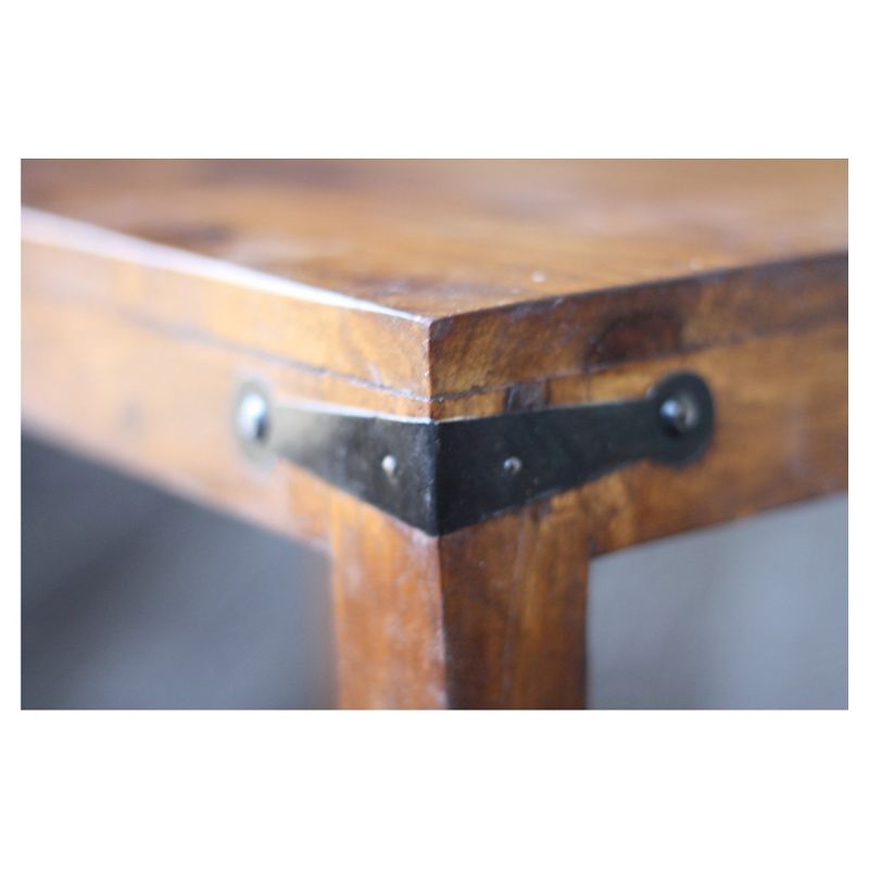 3pc Handcrafted Rustic Nesting Tables Natural - Timbergirl