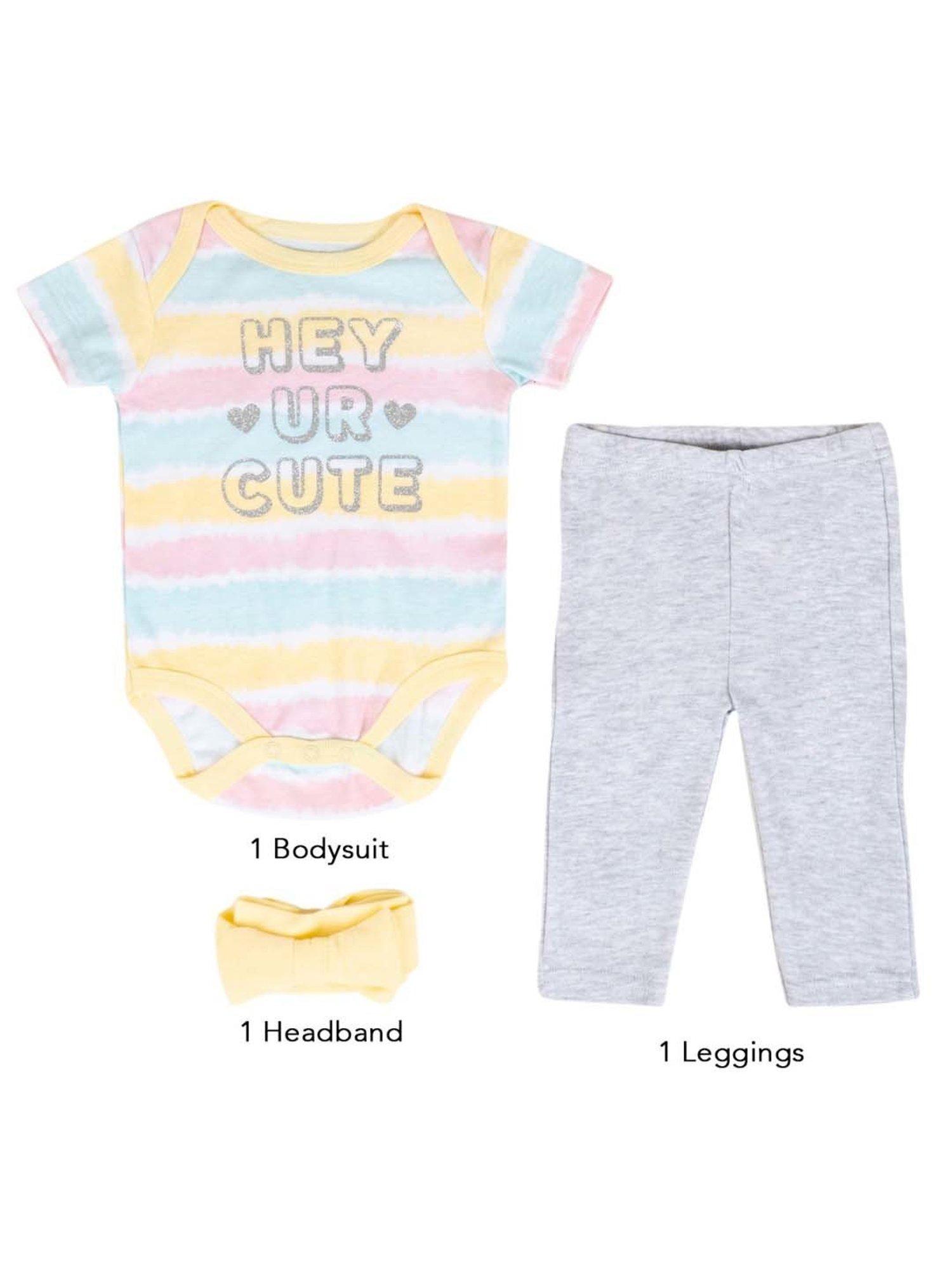 VASTRAMAY Girls Green Printed Clothing Sets