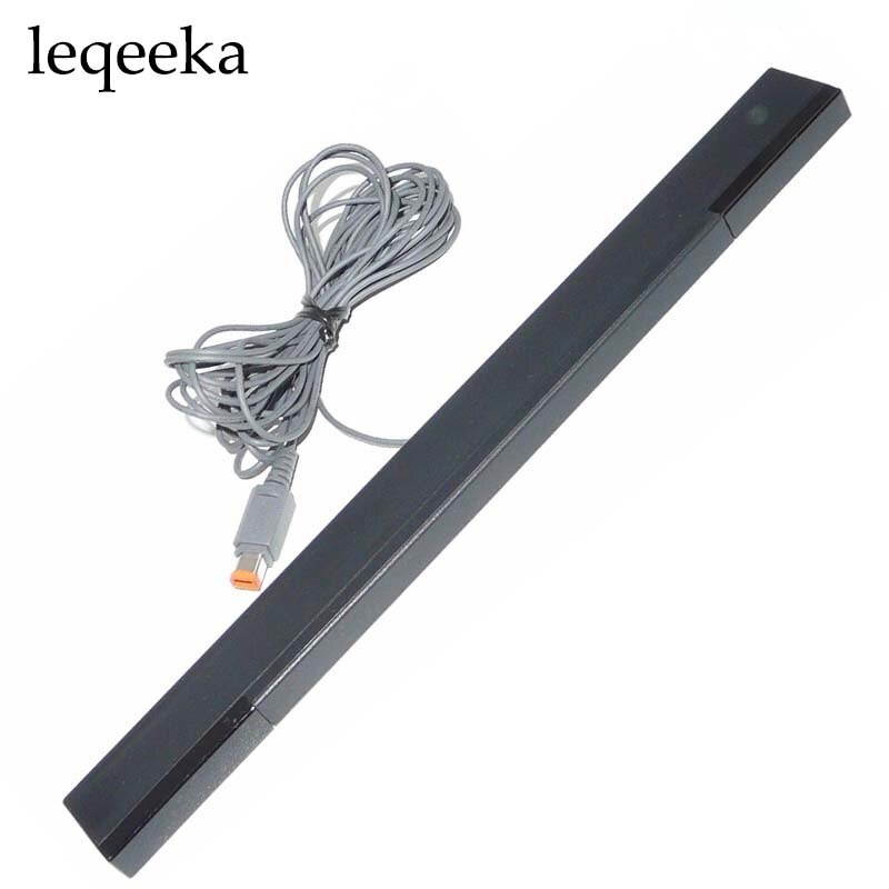 for Nintendo Wii & Wii U Black Wired Sensor Bar RVL-014 / RVL014