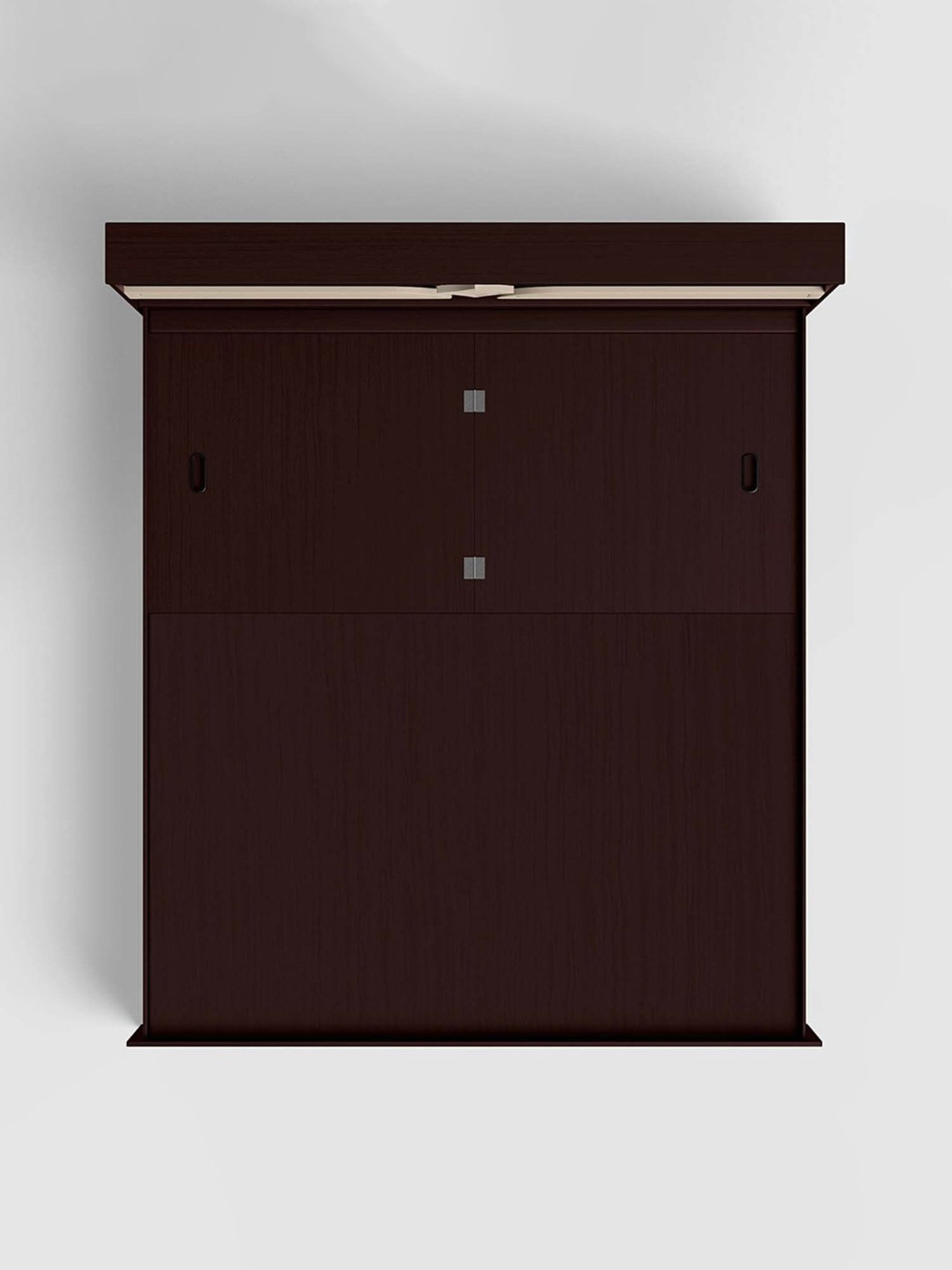 Nilkamal Riva Black Engineered Wood King Size Bed with Storage