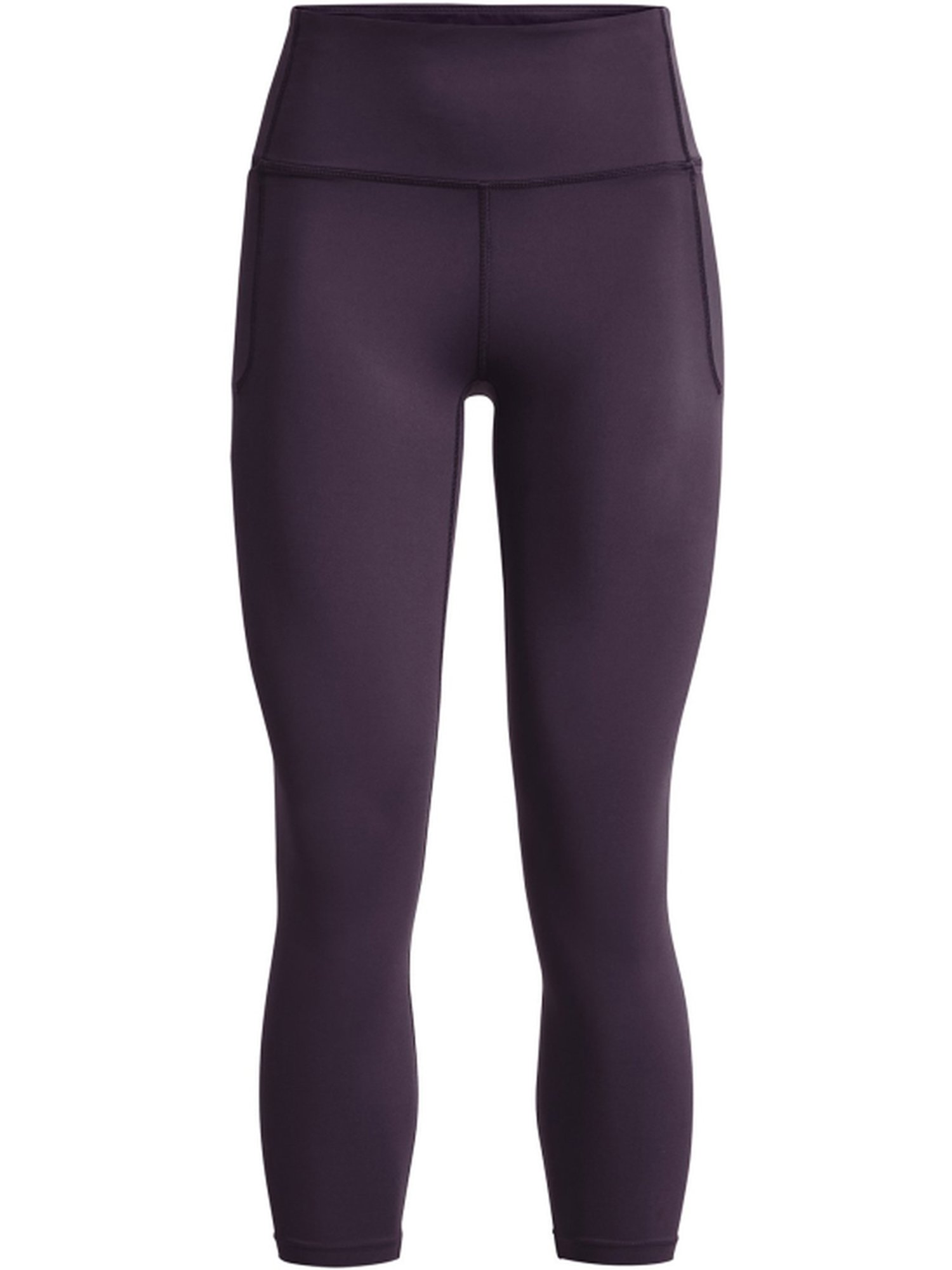 UNDER ARMOUR Purple Mid Rise Sports Tights