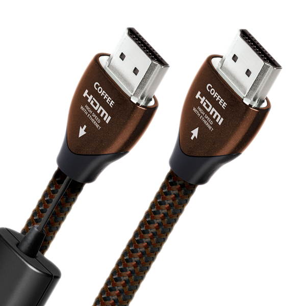Audioquest Coffee HDMI Digital Cable W/ Ethernet Connection (1 Meter)