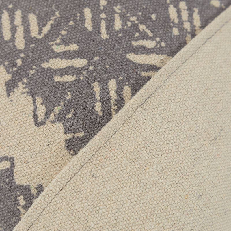 20"x20" Color Block Polyester Filled Pillow Gray - Donny Osmond Home