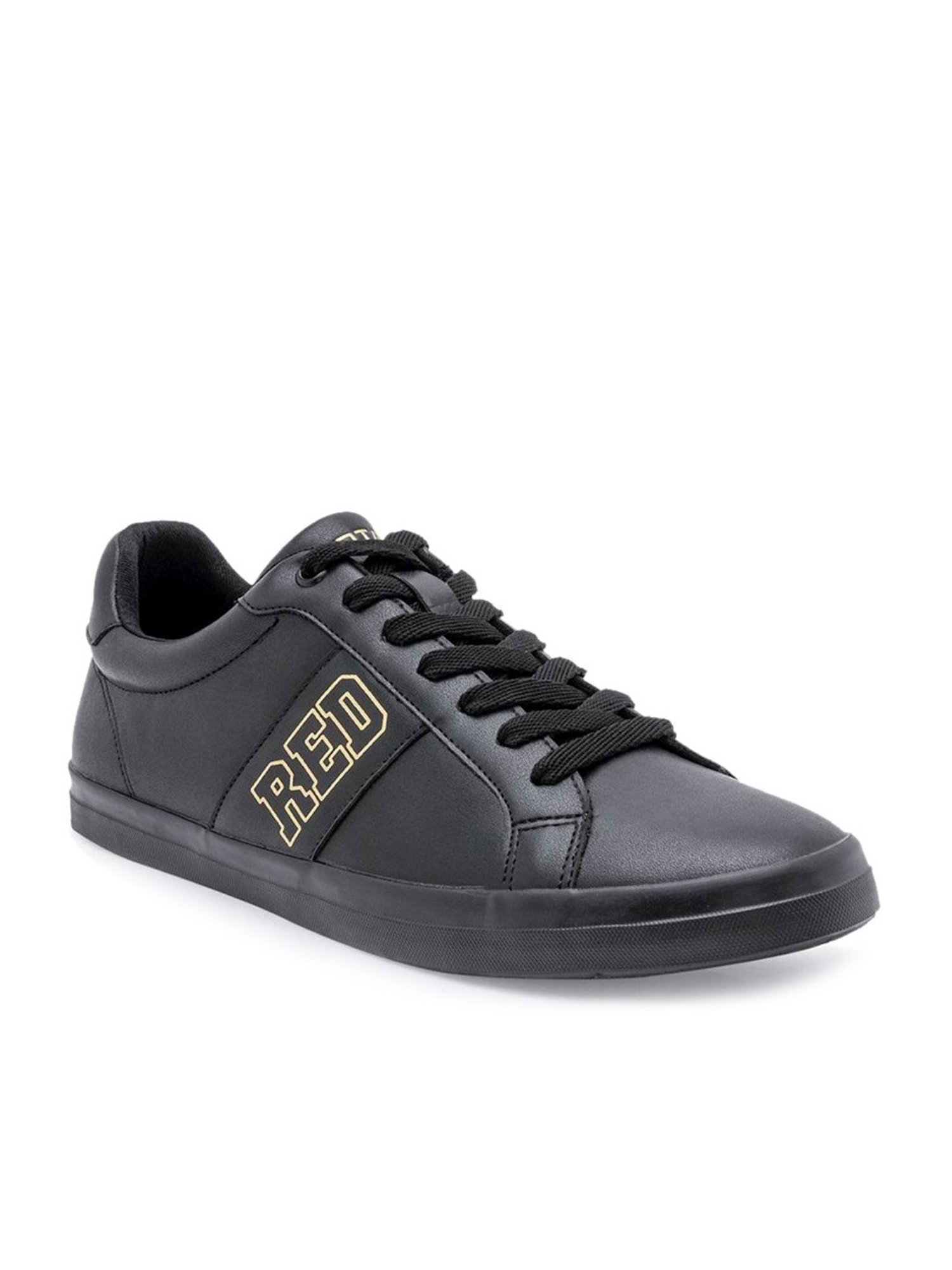 Red Tape Men's Black Casual Sneakers