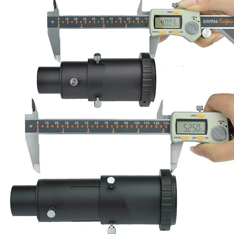 125 Variable Telescope Camera Adapter for Prime Focus and Eyepiece Projection Astro Photography