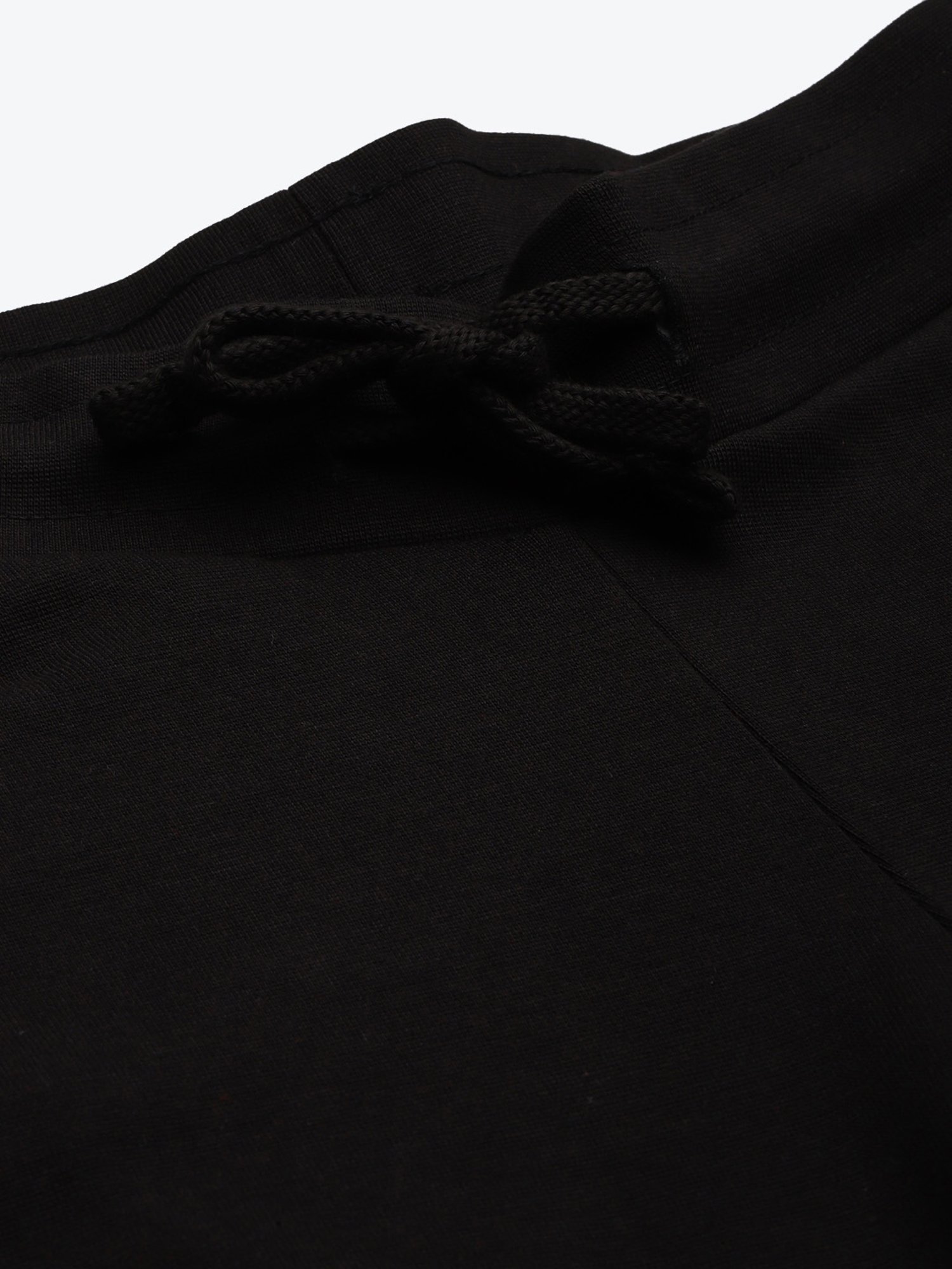 Cayman Black Mid Rise Trackpants