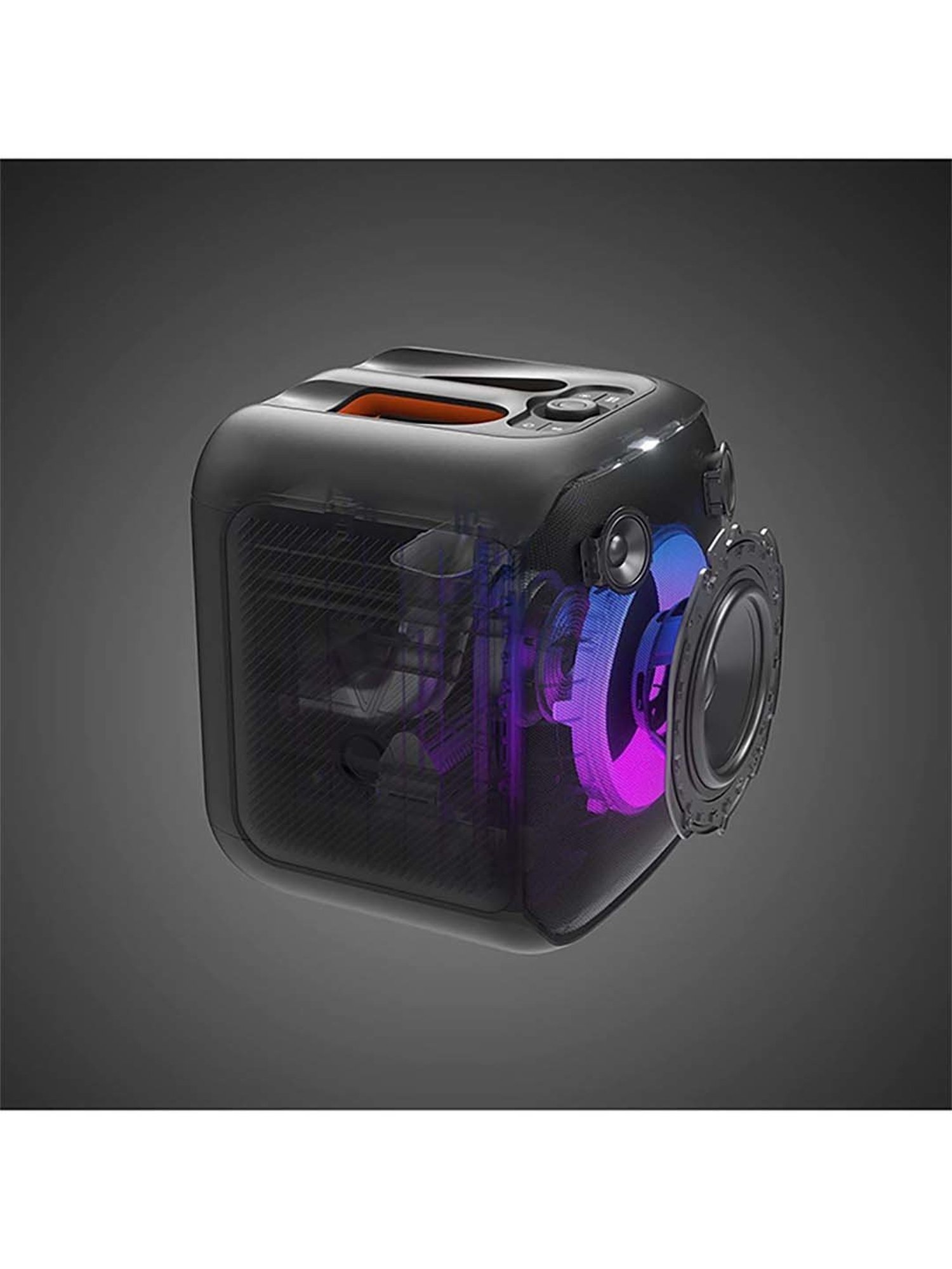 I Kall IK005 Bluetooth Tower Speaker (Brown)