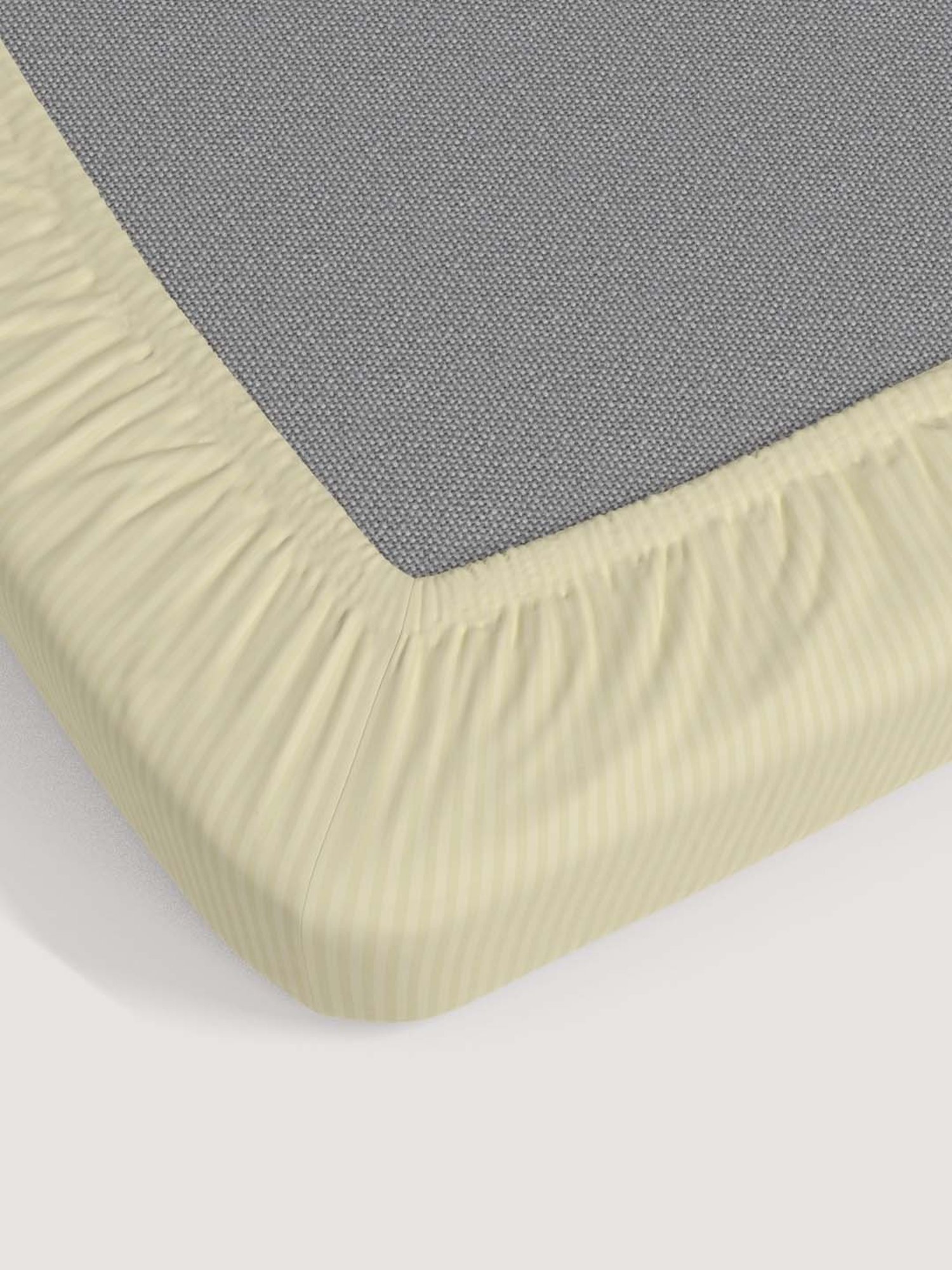 My Room Cream 100% Cotton 300 TC King Bedsheet with 2 Pillow Covers