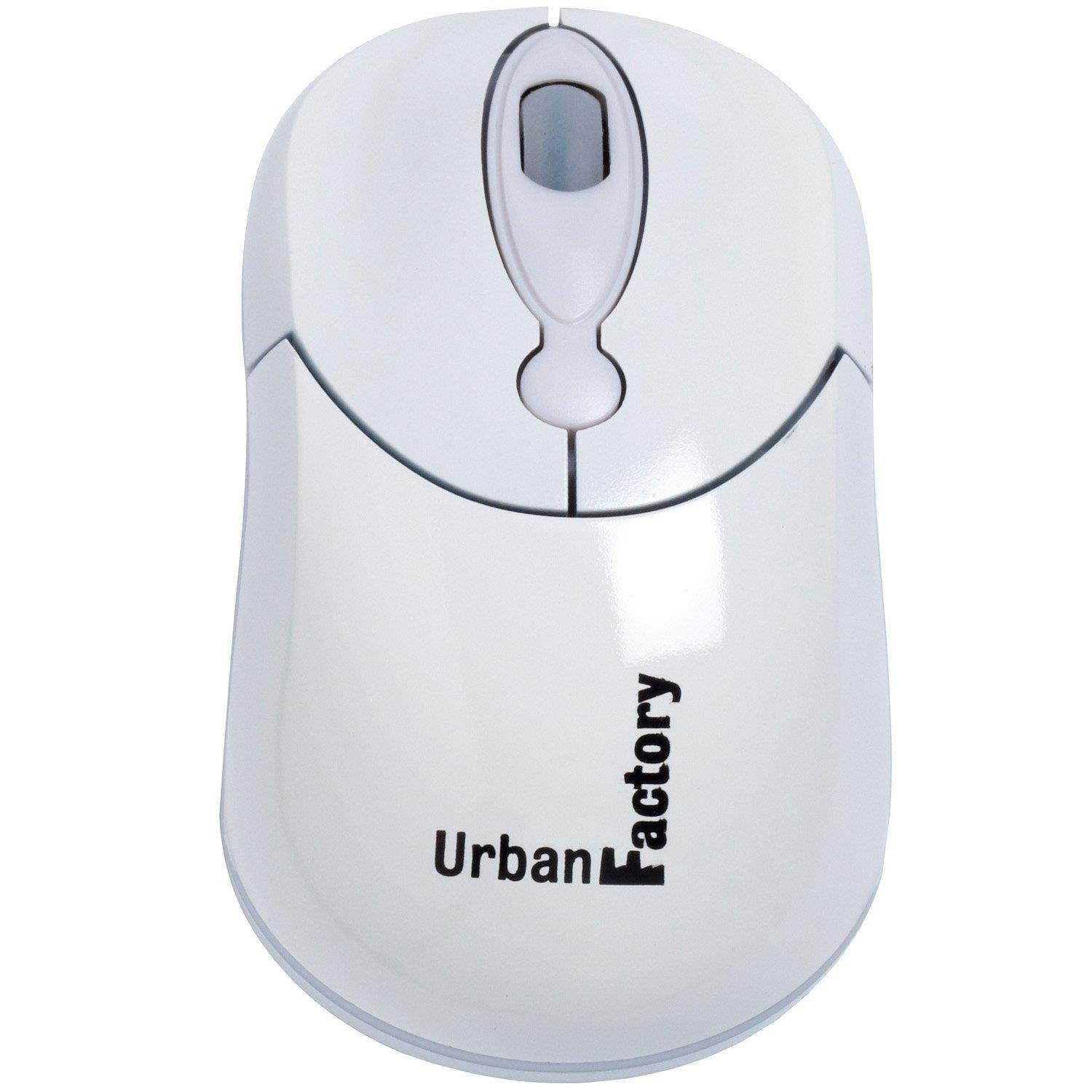URBAN FACTORY CM02UF CRAZY MOUSE WHITE OPTICAL
