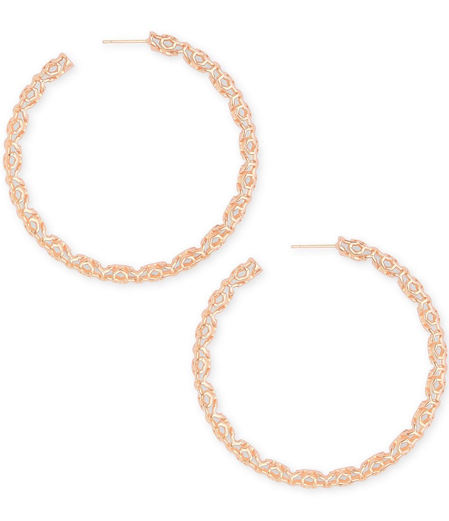 Kendra Scott Maggie Hoop Statement Earrings