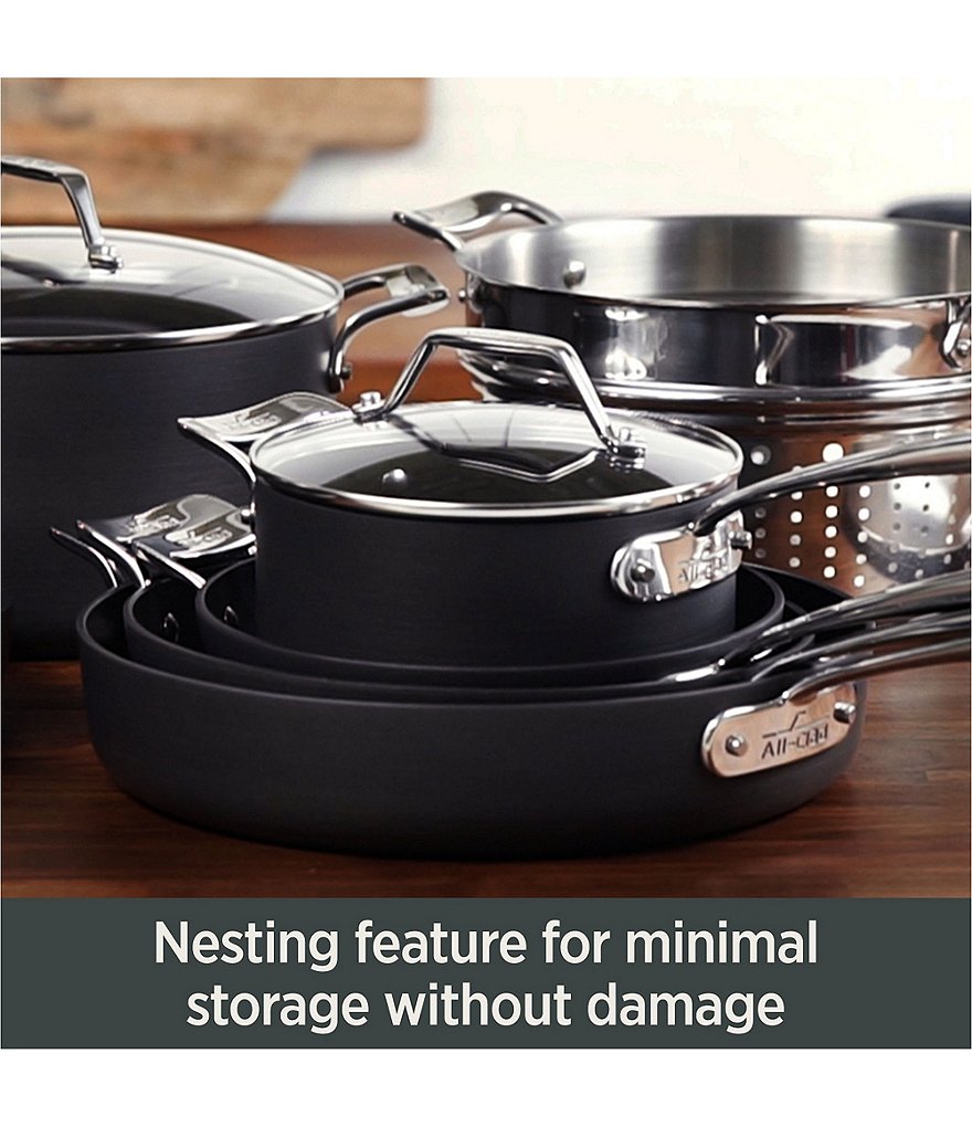All-Clad Essentials Nonstick 10-Piece Cookware Set