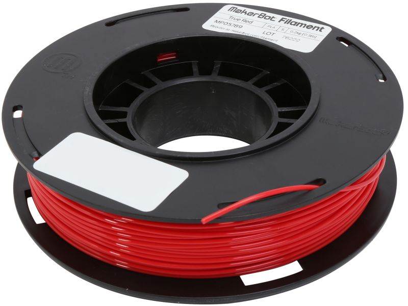 Makerbot MP05789 True Red 1.75mm PLA plastic Filament