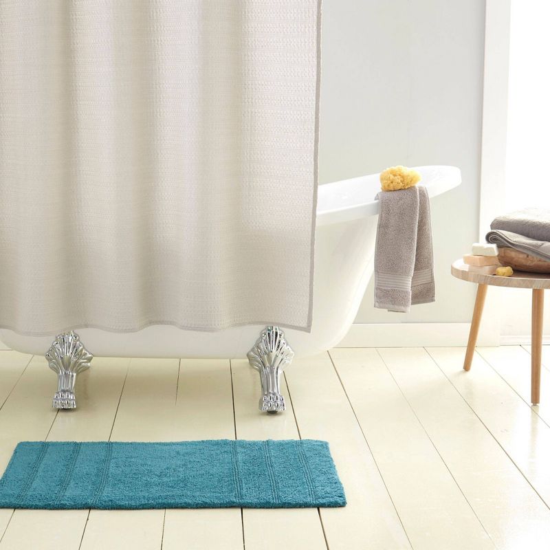 2pc Newton Oasis Bath Mat Set Teal - Nicole Miller