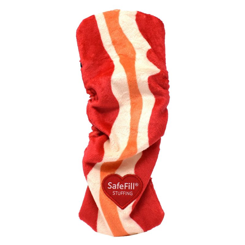 Good Stuffing Bacon Dog Toy - Red