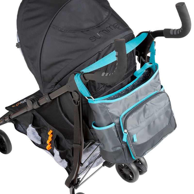 Summer Infant 3Dtote Convenience Stroller (Black/Gray)