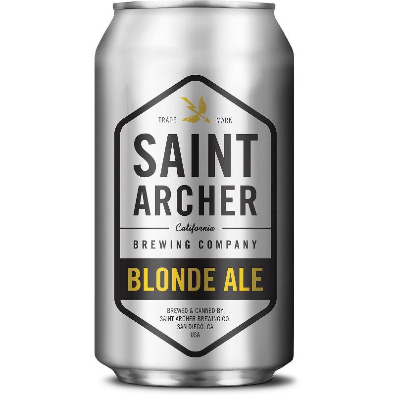 Saint Archer Blonde Ale Beer - 6pk/12 fl oz Cans
