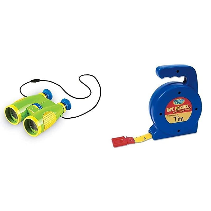 Primary Science Big View Binoculars Exploration Play Ages 3+ amp Play Tape Measure 3 Feet Long Construction Toy Easy Grip Ages 4+